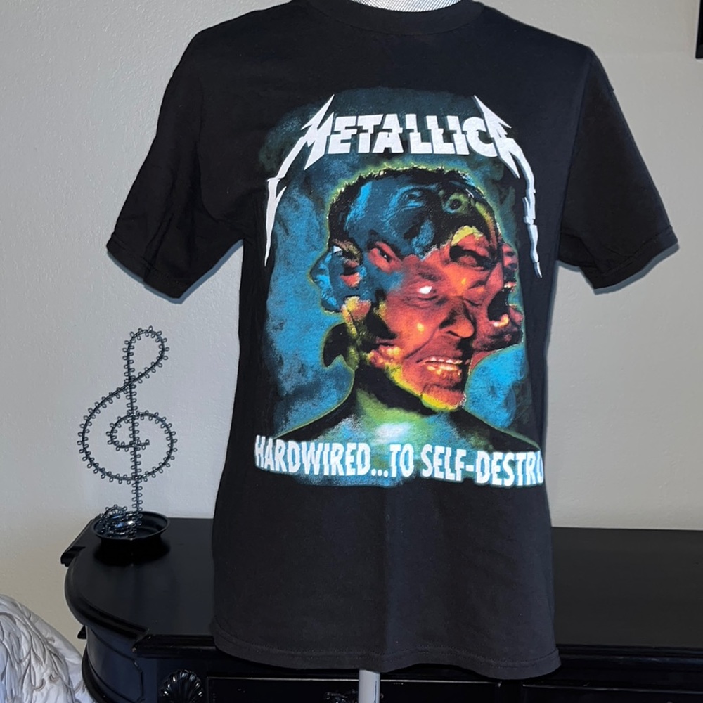 Metallica Hardwire Tour concert t-shirt